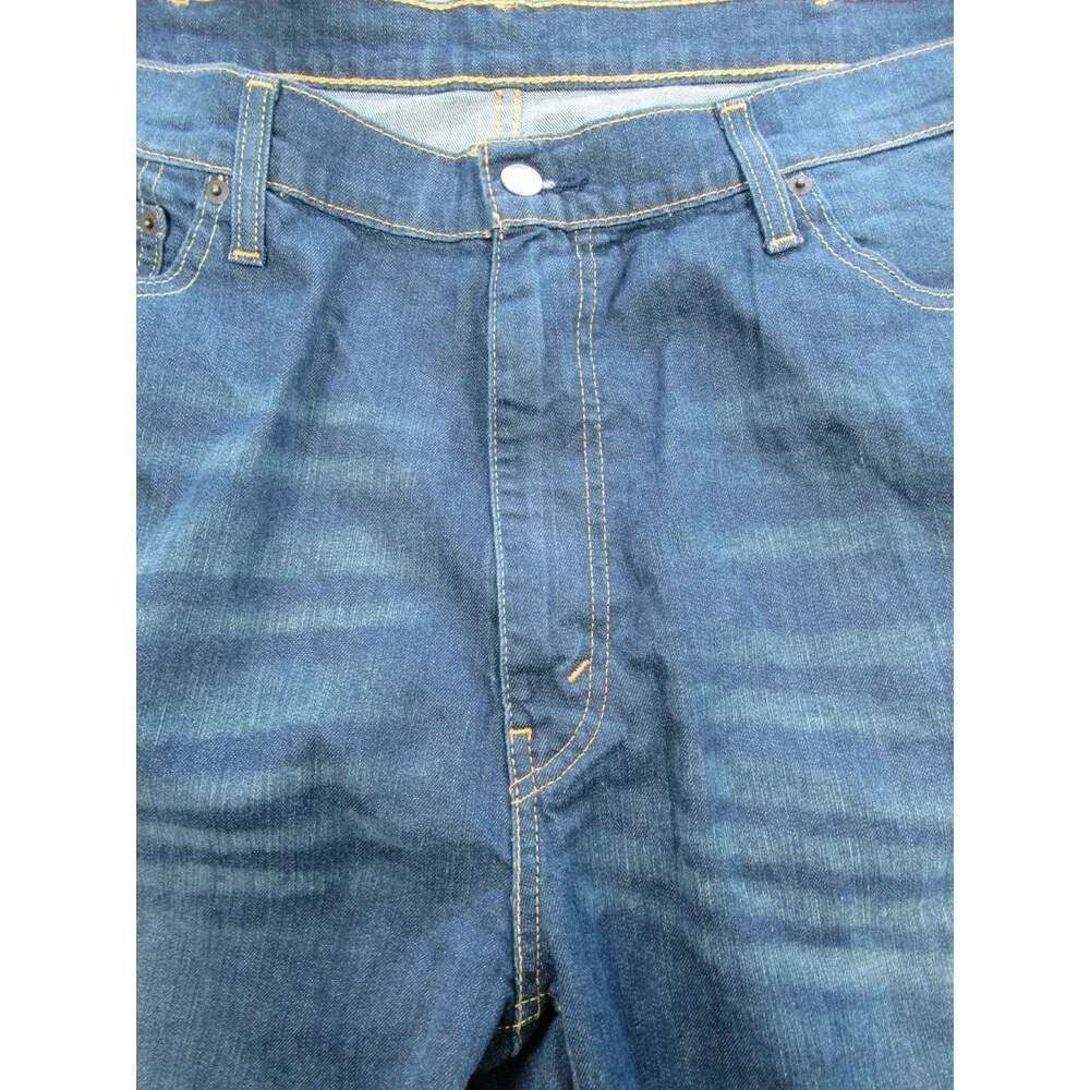 NWT Levis 541 Jeans Mens 42x34 (Fits 40 x 33) Straight Leg Flex Stretch Blue